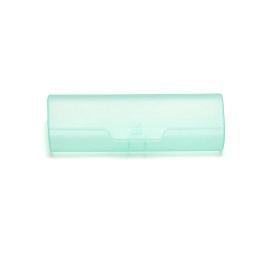 Plastic Brillenkoker - Groen - 14.6*7.2 cm - Compact & Lichtgewicht - Brillenhouder