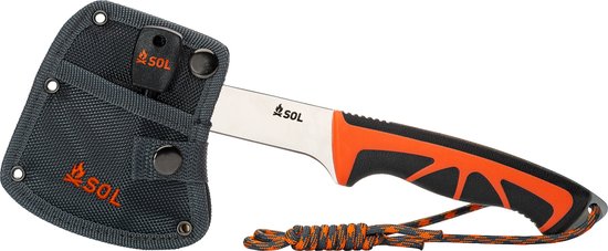Onbreekbare Kampeerbijl + Firesteel - Multifunctionele RVS Hatchet Survivor Bijl Outdoor Anti Slip van Moovviction — afbeelding 4