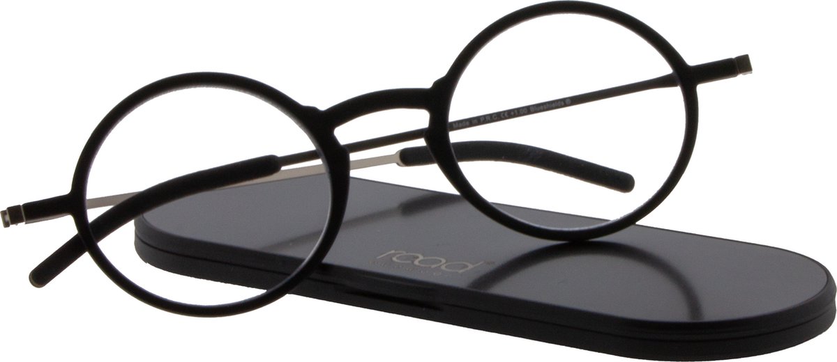 Read Eyewear CHAP33B Ultem leesbril +2.50 - Mat zwart - Aluminium