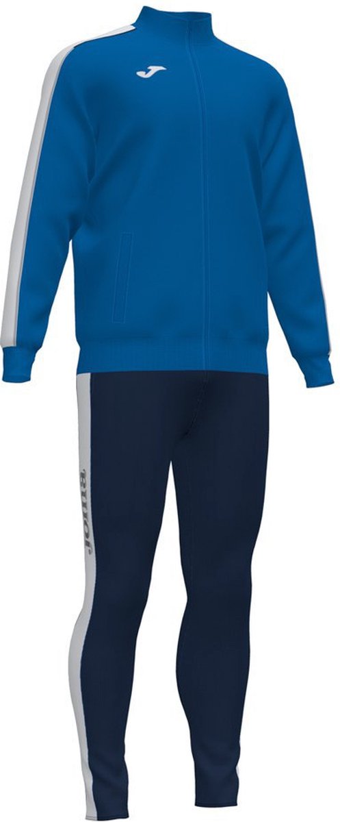 Heren Trainingspak met Retro Ontwerp en Gestreepte Accenten voor Casua