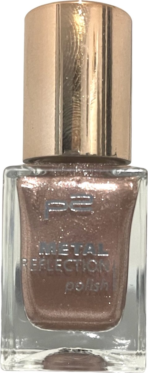 P2 Cosmetics EU Metal Reflection Nagellak 110 Nude Salsa 10ml bruin-mitaal