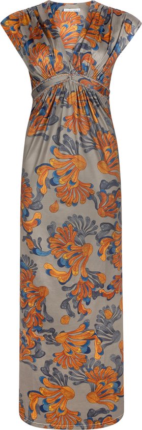 Kimono Jurk - Casual Chic - Groen Katoen met Verstelbare Taille Kimono Jurk - Casual Chic - Groen Katoen met Verstelbare Taille