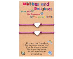 Akyol - moeder en dochter cadeau - moederdag - moeder en dochter - moeder en dochter armband - cadeau voor moeder