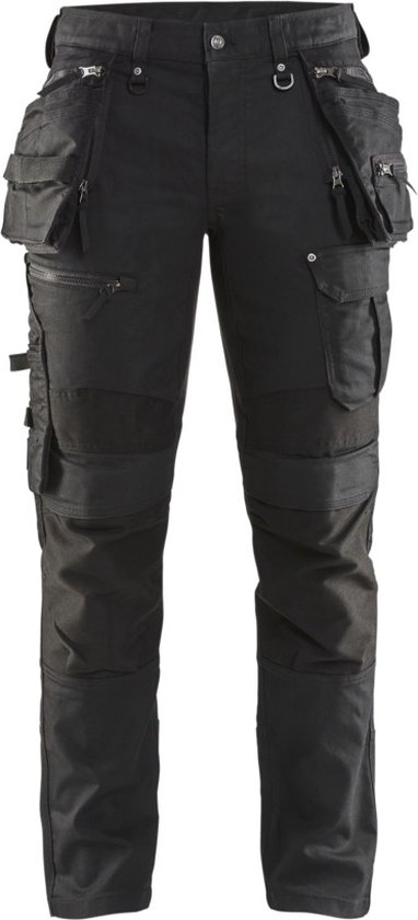 SSS® Heren Werkbroek Multi Zakken Cargo Combat Werk Broek Werkbroek voor Man, Kaki, 40W / 34L