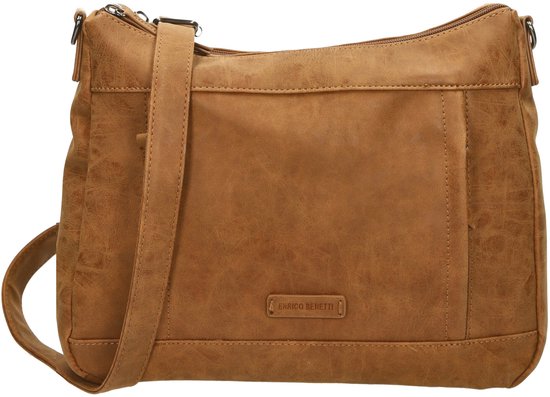 Enrico Benetti Medium Crossbodytas / Schoudertas Dames - Ruby - Licht Bruin