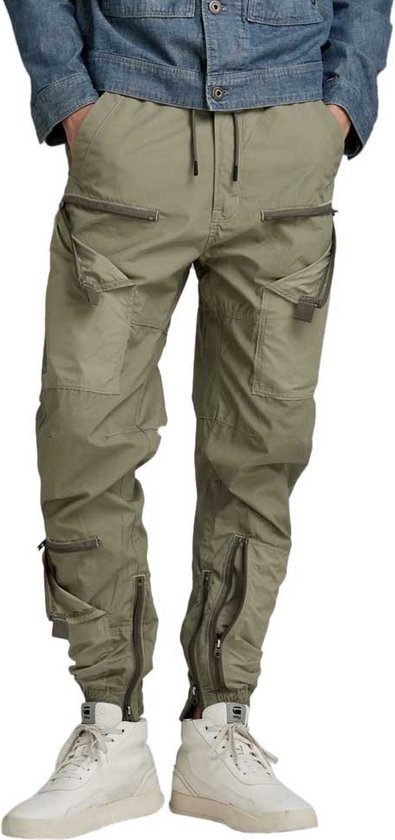 G-Star Raw CARGO PANTS heren 3D Straight Tapered Cargo , groen (Smoke Olive D19756-d384-b212) , 34W / 36L G-Star Raw CARGO PANTS heren 3D Straight Tapered Cargo , groen (Smoke Olive D19756-d384-b212) , 34W / 36L