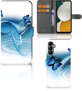 GSM Hoesje Geschikt voor Samsung Galaxy A34 Telefoonhoesje Portemonnee Vlinders
