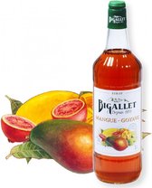 Bigallet Mangue Goyave (Mango Guave) traditionele siroop - 1 liter