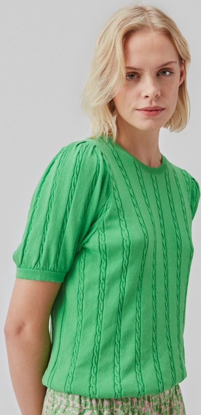 Groene trui met korte mouwen Carlton - Modstrom | bol.