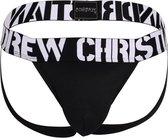 Andrew Christian ALMOST NAKED® Power Rib Jock Black - MAAT S - Heren Ondergoed - Jockstrap voor Man - Mannen Jock