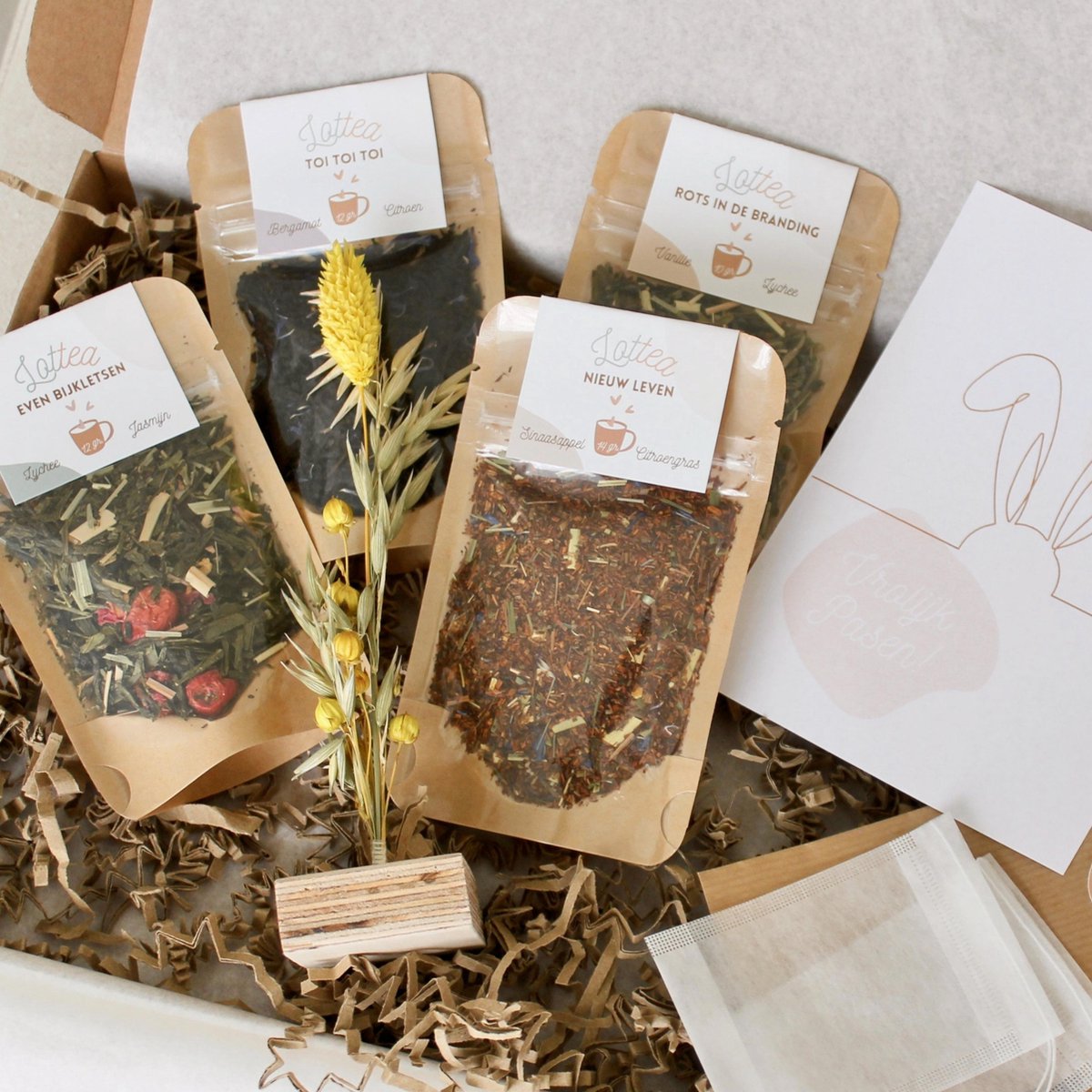 Het Teaplankje Giftset Tea Tasting Gratitude (Lottea, coffret