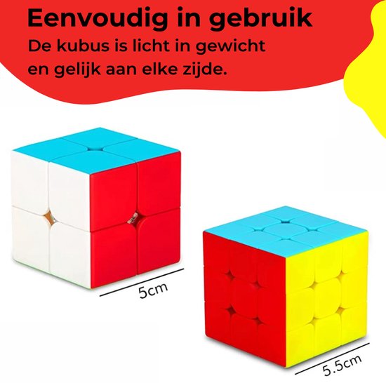 Speed Cube Set 2x2 3x3 Rubiks Cube Kubus Magic Cube speed-cube-set-2x2-3x3-rubiks-cube-kubus-magic-cube