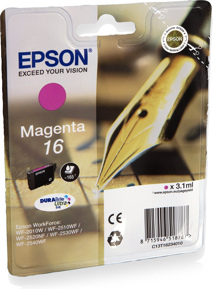 Epson 16 - Inktcartridge / Magenta