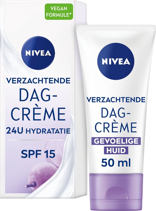 Afleiding motief zij is NIVEA Essentials Sensitive - Dagcrème - SPF 15 - 50 ml | bol.com