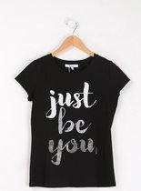 T-shirt noir just be you - taille S