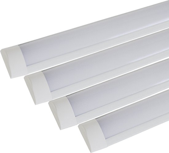 LED strip 60cm 24W (4 stuks) - Wit licht - Overig - Pack de 4 - Wit Neutre 4000K - 5500K - SILUMEN