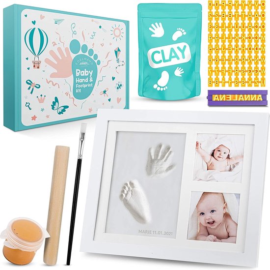 Set de cadres photo bébé \ affiches pour chambre d'enfant - Kit