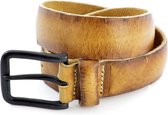 Kidzzbelts Jongenskinderriem JeansVintage 1805 - Naturel - 55 cm