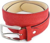 Riemen & Co Herenriem Pantalon 107 - Rood - 95 cm