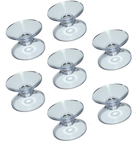 Grote set (100 stuks) zuignapjes dubbel (30mm)