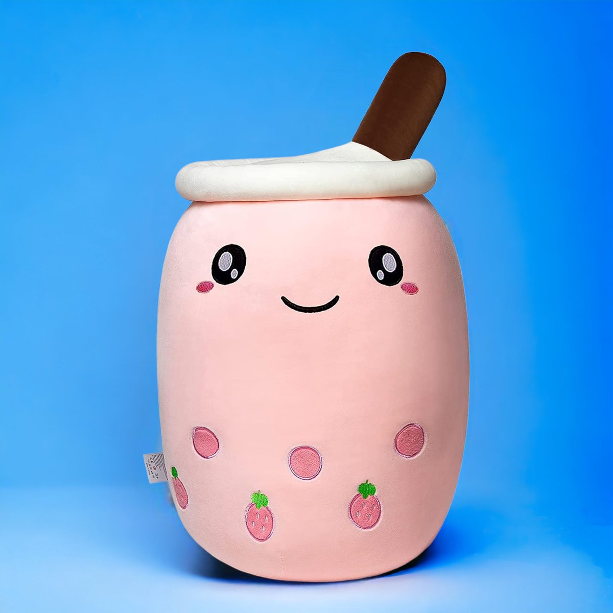 Bubble Tea Knuffel - Ijs - Boba-knuffel - 35cm - Groen