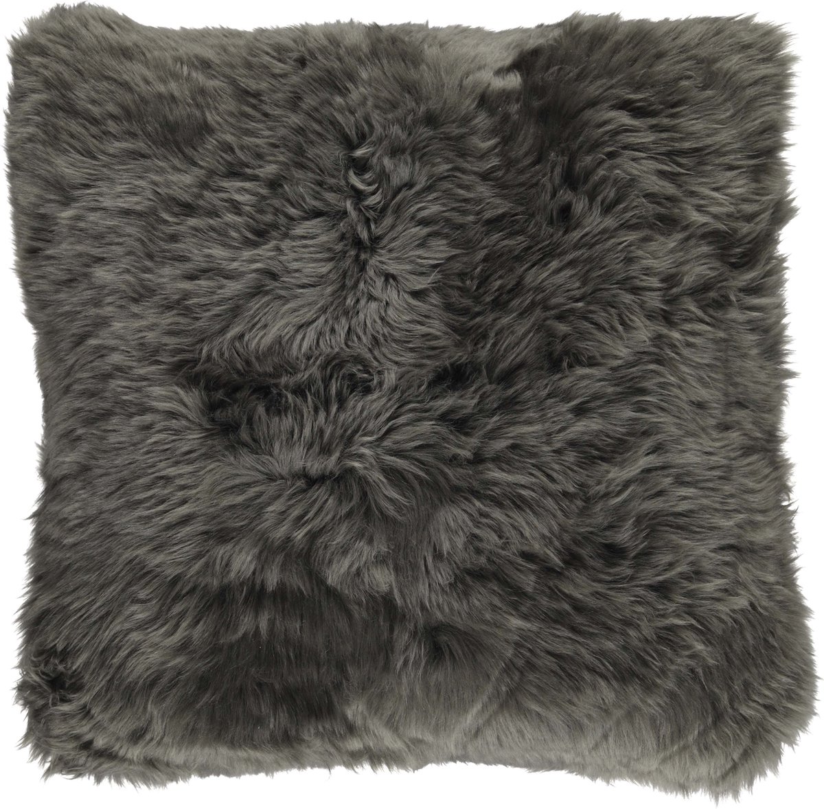 Sheepskin House - Langharig Schapenvacht Kussen - 35x35 cm