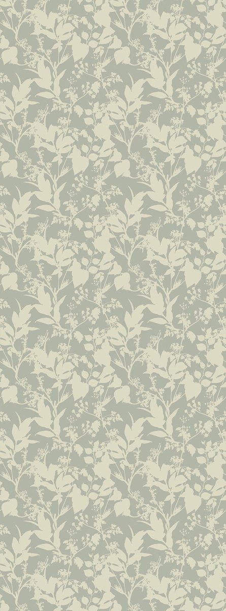 Wallpaperfactory - Behang - Floral Garden Mint - Behang Woonkamer - Behangpapier - Behang Slaapkamer - 2 Banen van 50x270CM
