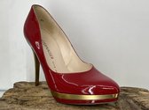 Peter Kaiser Vanessa 95 taille 36 / UK 3,5 escarpins vernis rouges chaussures pour femmes