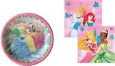 Disney - Princess - Kinderfeest - Thema feest - Bordjes - Servetten.