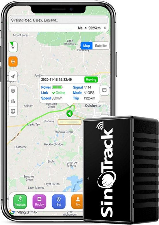 GPS tracker kind Track systeem Klein formaat Mini GPS Voor kinderen Spotter bol
