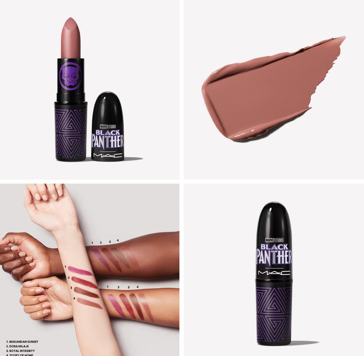 MAC Lipstick Black Panther Story of Home
