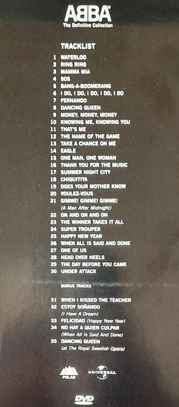 ミュージック ABBA The Definitive Collection DVD Amazon.co.jp: Definitive Collection [DVD] : Anni-Frid Lyngstad