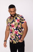 Heren overhemd Hawaii - Korte mouw - KD840-1