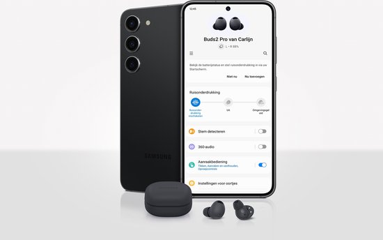 Samsung Galaxy Buds 2 Pro - Draadloze oordopjes met Noise Cancelling - Gray