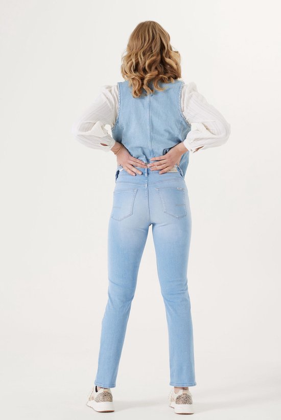GARCIA Celia Jeans Coupe Droite Femme Blauw - Taille W29 X L30