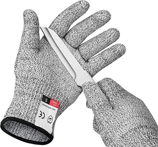 Snijbestendige Handschoenen - Multifunctioneel – Veiligheidshandschoenen Keuken,...