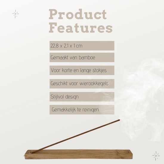 2 Stukken Houten Wierookdoos, Brander Wierook Stok Container, Prachtige Houten Wierookstokjesdoos, Met Gesneden Patroon, Gebruikt voor thuis Boeddhistische Tempelaccessoires, Meditatie, Yoga