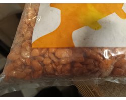Beeztees aquariumgrind glamour oranje 6-9 mm 1 KG
