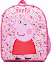 Sac à dos pour tout-petits filles Peppa Pig avec terrain de jeu rose