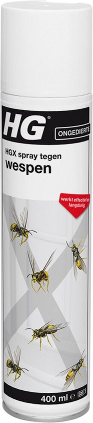 6x HG X Spray Tegen Wespen 400 ml