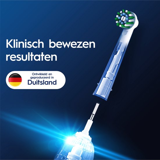 Oral-B Cross Action Pro - Opzetborstels - Met CleanMaximiser Technologie - 10 Stuks - Brievenbusverpakking - Oral B