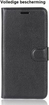 DrPhone Moto G5s+ (Plus) Flipcover - Bookcase - Luxe booktype PU Lederen Portemonnee Case - Wallet Case met Kickstand