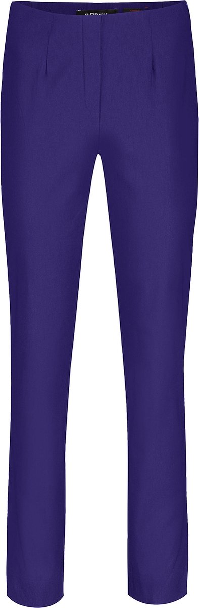 Robell Marie Dames Comfort Stretch Broek - Kobalt Blauw- Maat 50