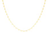OOZOO Jewellery - goudkleurige ketting met hartjes - SN-2013