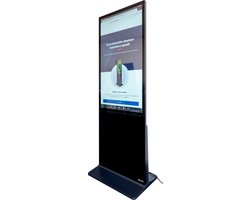 BigBird Display Deluxe - Interactief Touchscreen - 49 inch LCD Scherm - Beursscherm - Presentatiedisplay - Displayzuil - Digitaal informatiescherm - Informatiezuil touchscreen