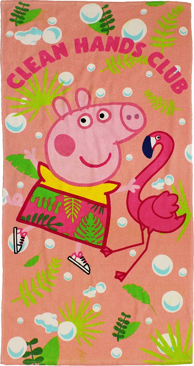 Peppa Pig strandlaken Flamingo 70 x 140 cm