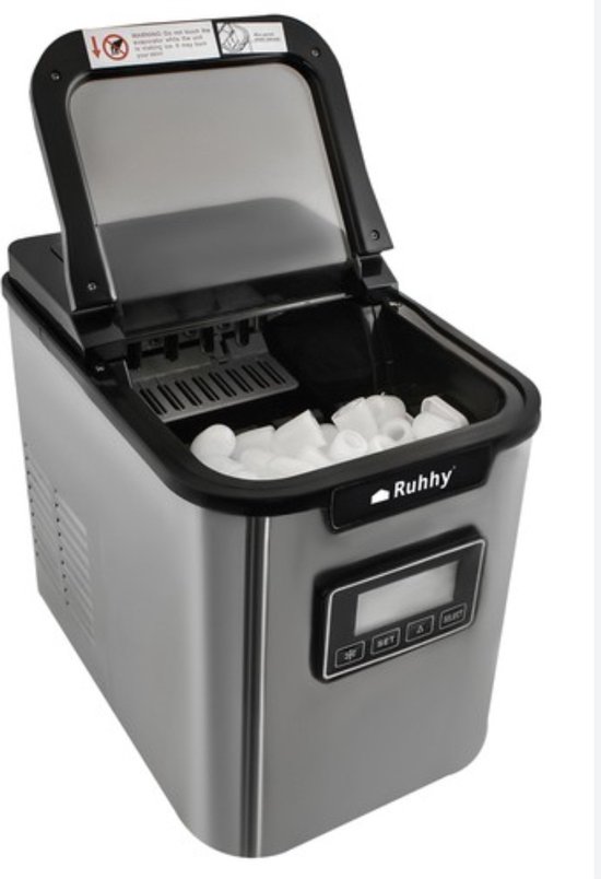 Ilso ijsblokjes machine met LCD scherm ijsmachine ijsklontjes ice