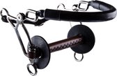 Trust leather-hackamore combi short-straight-20mm   Leder