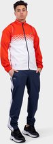 Lacoste Trainingspak Tennis Jogger-Set Heren Wit Rood Blauw