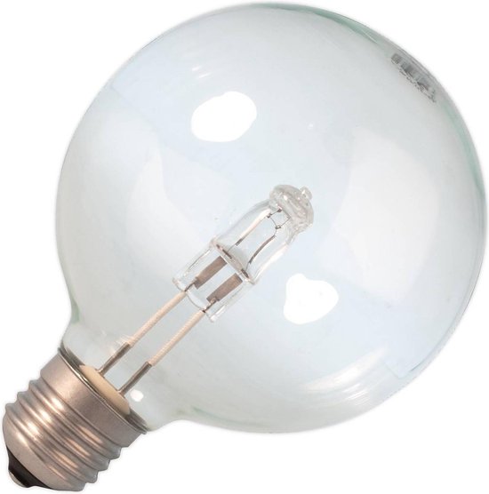 Calex Halogeen Globelamp 230V 42W-56W E27 G95 helder | bol.com